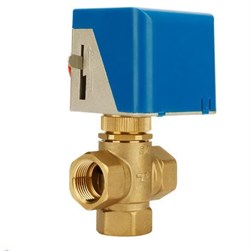 Трехходовой клапан с сервоприводом 3/4" DN20 (230 В) 1658